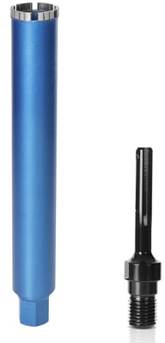 Diamantbohrkrone Kernbohrer für Kernbohrgerät mit Turbo, inkl. SDS-max, 1 1/4, Ø 68mm, Gesamtlänge 460 mm, Nass Trocken Dosenbohrer Diamant Bohrkrone Nassbohrkrone Trockenbohrkrone für Beton