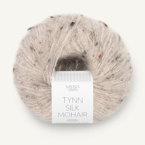 SANDNES GARN Tynn Silk Mohair - Farbe: Greige Tweed (2600) - 25 g/ca. 212 m Wolle