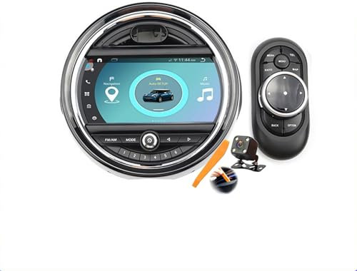 8gb+256GB,Car Stereo Android 13.0 Radio with 4G WiFi DSP SWC Carplay for B-MW Mini F54 F55 F56 F60 2014-2021 GPS Sat Navigation 9'' MP5 Multimedia Video Player FM BT Receiver