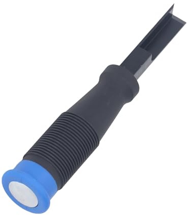 XHTLLO Ciseau à angle droit avec poignée TPR, ciseau à bois à coin carré pour le rainurage et la coupe