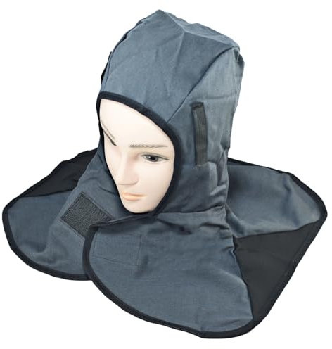 RIVERWELD Welding Hood Flame Retardant Fabric Grey Color for Welders Match Welding Helmet Work Safety Equipment Gear Head Protection