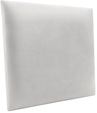 Mejale Wandkissen, 3D Gepolstert Wandpaneele, Wanddekoration, Wandpolsterung, Polster Kopfteil,30x30cm,Beige,4 Pieces