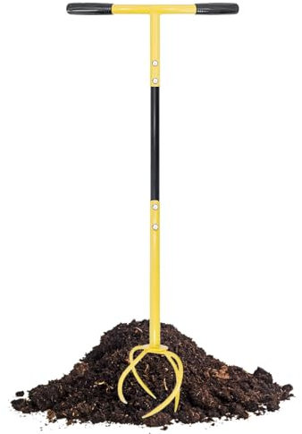 Herramienta de cultivador de mano, azada de mano de jardinería, cultivador de jardín manual, herramienta de jardín ergonómica, cultivador giratorio de jardín, herramienta de jardín desmontable,