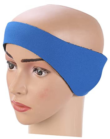 Happyyami Swimming Headband Ear Protection for Boys and Girls Adults Hair Band for Swimming Yoga Diving Dark Blue