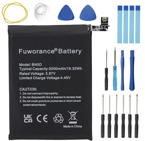 5000mAh BN5D Batterie pour Xiaomi Redmi Note 11/Note 11S/Poco M4 Pro 4G | 3.87V Téléphone Mobile Batterie li-ION Remplacement Pile Rechargeable Grande capacité +la Trousse à Outils