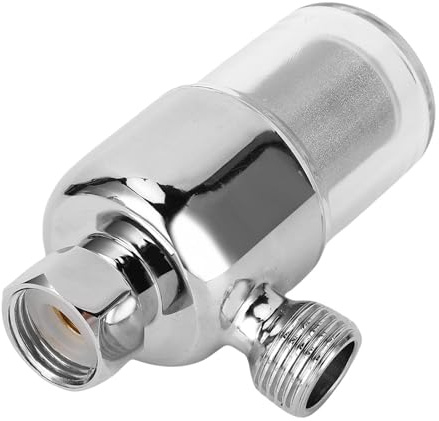 Spacnana Prefiltro per Scaldabagno Elettrico, Filtro Dell'acqua del Rubinetto in Acciaio Inossidabile con Materiale Anticalcare, per Scaldabagni Elettrici a Gas Universali e Tubi