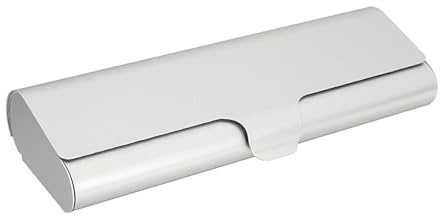 WWPMNQD Glasögonfodral hårt glasögonfodral | Slimmad glasögonlåda hållare i metall