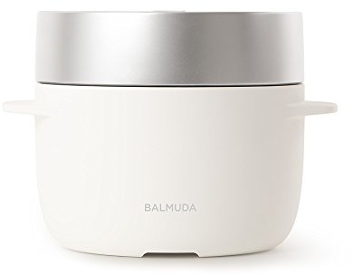 BALMUDA 3Go (450 g) Electric CookerThe Gohan K03A-WH（White）