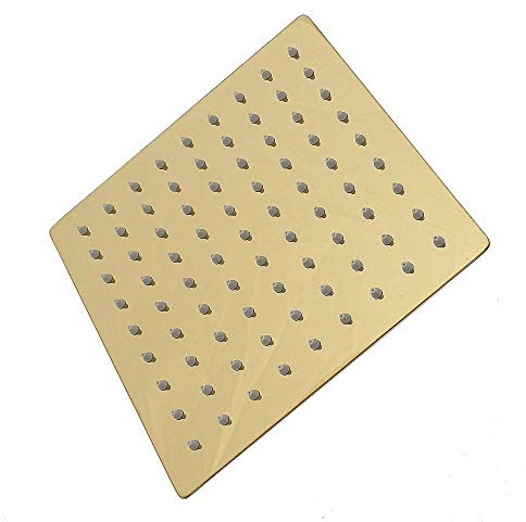 Soytich – 25 cm Lluvia Ducha Lluvia Ducha Ducha Alcachofa Ducha (gold02)