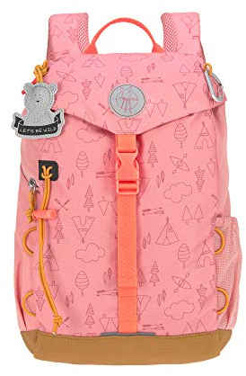 LÄSSIG Kinderrucksack Kindergartenrucksack Wanderrucksack - ab 3 Jahre - 9 Liter / Mini Outdoor Backpack, Rosa