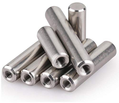 Ningvong Gewindestift mit Innengewinde aus Edelstahl 304 - 8mm x 25mm, M5, Grün