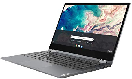 Lenovo 82B80006UX Chromebook Flex 5 13` - Portátil con pantalla táctil FHD (1920 x 1080) de pulgadas, procesador Intel Core i3-10110U, memoria RAM 4 GB DDR4, almacenamiento SSD 64 tarjeta gráfica y