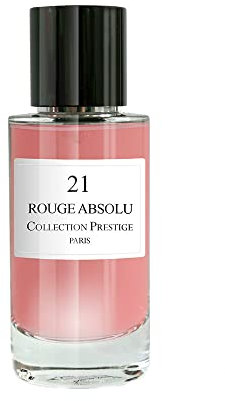 N°21 Rouge Absolu | Trafalgar - Collection Prestige Paris - Eau de Parfum - Made in France | Rose Paris