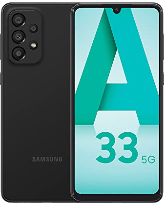 Samsung Galaxy A33 5G, 128 Go, Noir (Reconditionné)