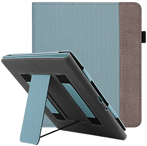 WALNEW Hülle für 10,2-Zoll Kindle Scribe 2024/2022, Kickstand Schutzhülle Tasche für Neue Kindle Scribe eReader mit Zwei Handschlaufe, Stifthalter und Auto Sleep/Wake Funktion