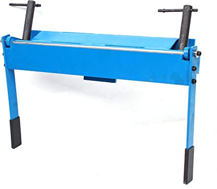 Manual Sheet Metal Bender 120° Pipe Folder Folding Machine for 1.2-1.5mm Bender Tool Bending Device Metalworking Workshop Hand Brake Folder
