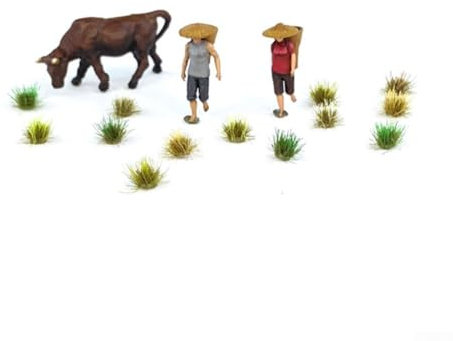 Añade profundidad y detalle a tu paisaje en miniatura con hierba verde tupida (4)