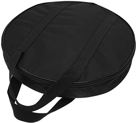 ifundom 2 Stk Gong-tasche Instrumententasche Mit Tragegriff Wasserdichte Tragetasche Gongträger Blöde Trommeltasche Instrumentenhalter Zubehör Für Becken Beckenhalter Oxford-stoff Black