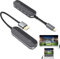Émetteur et récepteur HDMI sans fil, extension HD sans fil, adaptateur d'affichage sans fil portable Plug & Play pour téléphone portable, tablette, ordinateur portable à moniteur, projecteur, TV