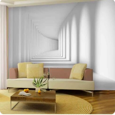 vjdlflihlh Amélioration De L'Habitat Personnalisé 3D Photo Papier Peint Abstrait Passway Art Mural Salon Décor Tv Canapé Fond D'Écran-250Cmx175Cm