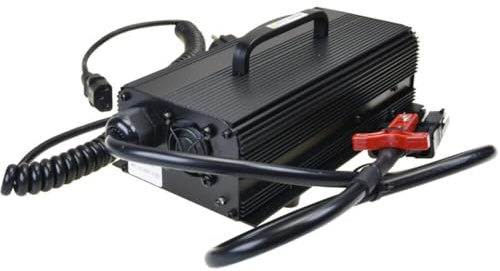 JAZGOT Externes Ladegerät für Hubwagen CBD15-AMC1 Li-Ion, 24 V. Modell YLCH24V20A, Gleichrichterversorgungsspannung 100-240VAC 50-60HZ