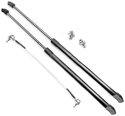 Front Hood Strut Car Front Hood Bonnet Cover Support Gas Springs Shock Hydraulic Rod Strut Bars For Hyundai For IX35 2009-2015 Bonnet Gas Strut(Piano black)