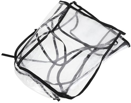 WEKADRIN Lot De 2 Housses De Guidon Coupe-Vent pour Moto Vélo De Course Vélo De Route en PVC Transparent