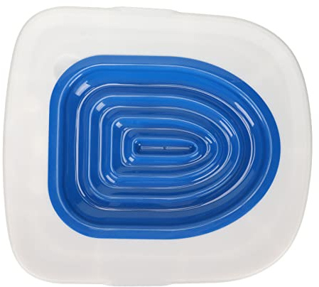 Annadue Kit de Entrenamiento para Inodoro para Gatos, Entrenador de Caja de Reutilizable Universal, Asiento de Inodoro Ecológico para Limpieza de Mascotas, Herramienta de Entrenamiento para Caja de