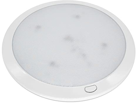 Dream lighting LED Deckenleuchte Dimmbar 12v Wohnmobil Deckenlampe Flach Wohnwagen Boot Camper Innenbeleuchtung IP44 21,6CM Warmweiss