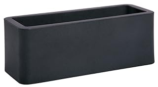 NICOLI Fioriera da davanzale Calypso 50x20 H18 Grigio Antracite