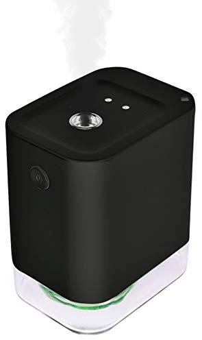 LTLWSH Automatic Hand Sanitizer Dispenser with Sensor, Touchless Alcohol Disinfectant Pump Dispenser for Adult/Chilren 50ml,Liquid Hand Sanitiser Sprayer for Bathroom,Home,Kitchen/Public,Black