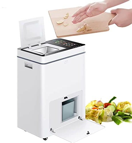 RNQZ Kitchen Compost Bin, Smart Waste Kitchen Composter, Garbage Disposer Deodorizing Silent Induction Composting Machine, Electric Composter For Indoor/Outdoor,20L