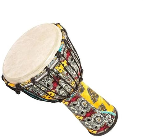 Professionelle Djembe 10 Zoll Handgemachte Hölzerne Djembe Percussion Schaffell Afrikanische Trommel Handtrommel Für Erwachsene