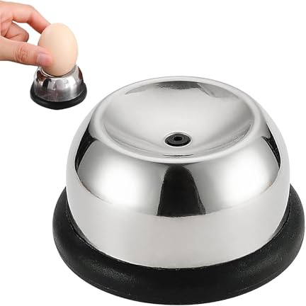 Picadora de huevos, picadora de huevos, hueveros, de acero inoxidable, apto para lavavajillas, para utensilios de cocina duros (negro)