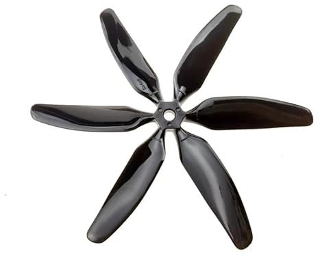 Propeller 10 Stück 504060 5 x 4 x 6 6-Blatt einfarbig CW CCW 5 Zoll Propellerblatt kompatibel mit Quadrocopter Racing RC Drohnen Rahmen-Set (5 Paar) Teil ersetzen