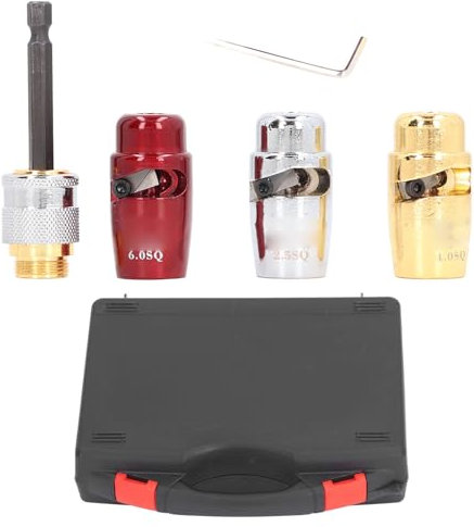 Eujgoov 3 Pcs Drill Wire Stripping Electrical Wire Stripper, Electrical Drill Stripper Tool, 1/4in Shank Fast Stripping Tool