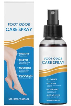 Spray per la cura degli odori dei piedi, spray elimina gli odori delle scarpe, deodorante per scarpe, spray per piedi per atleti, spray per scarpe extra resistenti per scarpe puzzolenti da atleti,