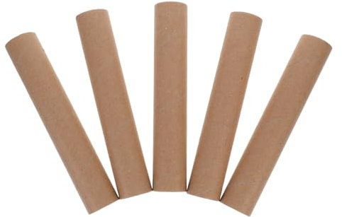 DIYEAH 5stücke Wiederverwendbare Pappröhren Aus Kraftpapier Versandröhren Für Landkarten Baupläne Kunstdrucke Aufbewahrungsbehälter Runde Versandröhren Für Poster Und Andere