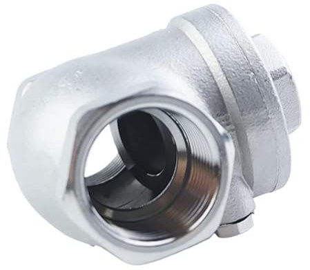 Raccord de tuyauterie， Clapet anti-retour à battant à filetage femelle en acier inoxydable 304, connecteurs de vannes 1/2, 3/4, 1 et 1-1/4(2 Inch)
