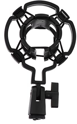 EPIGEIST Soporte Antivibración Para Micrófono Con Clip Compatible Con Brazo y Estudio Accesorio Para Músicos y Creadores De Contenido