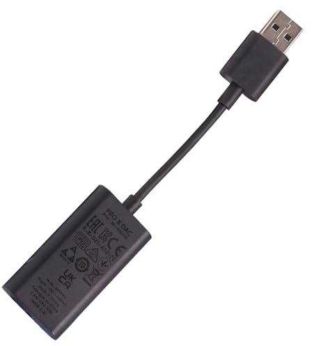 BestParts Adaptateur audio USB pour casque de jeu compatible avec casque filaire Logi G PRO X