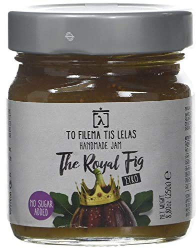 To Filema Tis Lelas Feigen Marmelade (2er Pack x 240g) | Handgemachter Fruchtaufstrich aus 100% griechischen Zutaten; vegan, glutenfrei, ohne Konservierungsstoffe oder Zucker