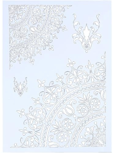 TOSSPER A3 Größe Handwerksschichtung Mandala-schablonen Für Wände Malerei Scrapbooking Stamping Album Dekorative Prägepapierkarten