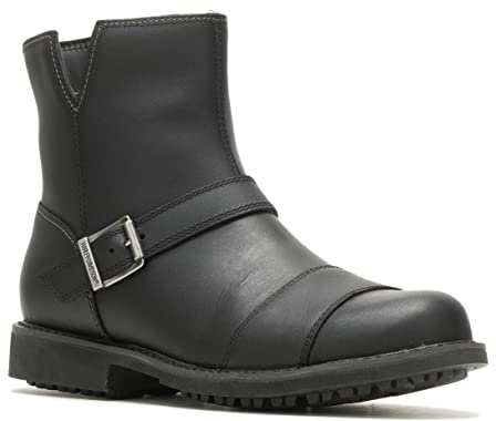 HARLEY-DAVIDSON FOTWEAR Dam Proctor 15 cm spänne motorcykelstövel, Svart, 40.5 EU
