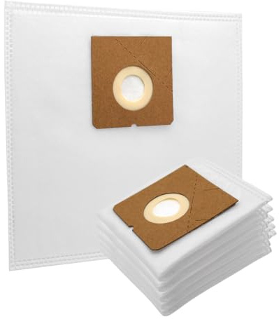 MisterVac | Vacuum Cleaner Bag Replacement Bags 10 Pieces Compatible with Silvercrest SBBK 700 A2