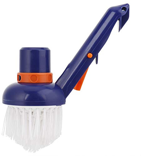 BORDSTRACT Spazzola Angolare Per Piscina, Piscina, Vasca, Spa, Idromassaggio, Acquario, Stagno, Pavimenti, Cucina, Vasca da bagno, Piano di lavoro, Doccia, WC, Piatti, Nylon