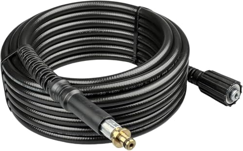 M&M Smartek Hochdruckschlauch 20m M22 IG für Kärcher, Ref. 6.390-463.0 | M22x1,5 IG zum Gerät und Stecknippel zur Pistole; ausgelegt bis 160 bar und 40 °C, Anschlussmaße vor dem Kauf prüfen.