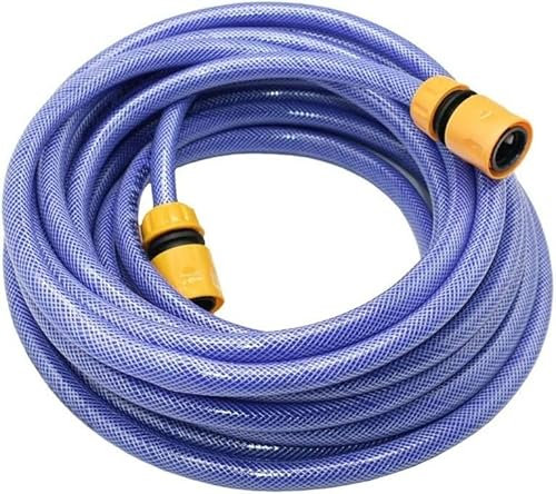 OnSaya 5m-15m Tuyau d'arrosage 1/2 Pouces PVC Lavage de Voiture Jardin Tuyau d'irrigation Plantes Fleur arroseur Tuyau d'arrosage Serre Irrigation (Size : 10M)