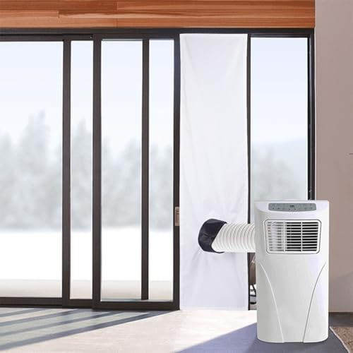 Mobile Air Conditioner Door Vent Kit, AC Sliding Door Seal, Door Seal For Portable Air Conditioners And Dryer Vents, Hot Air Stop Air Exchange Guards 200cm/300cm(2M)
