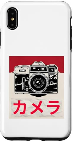Appareil photo reflex analogique japonais vintage Coque pour iPhone XS Max